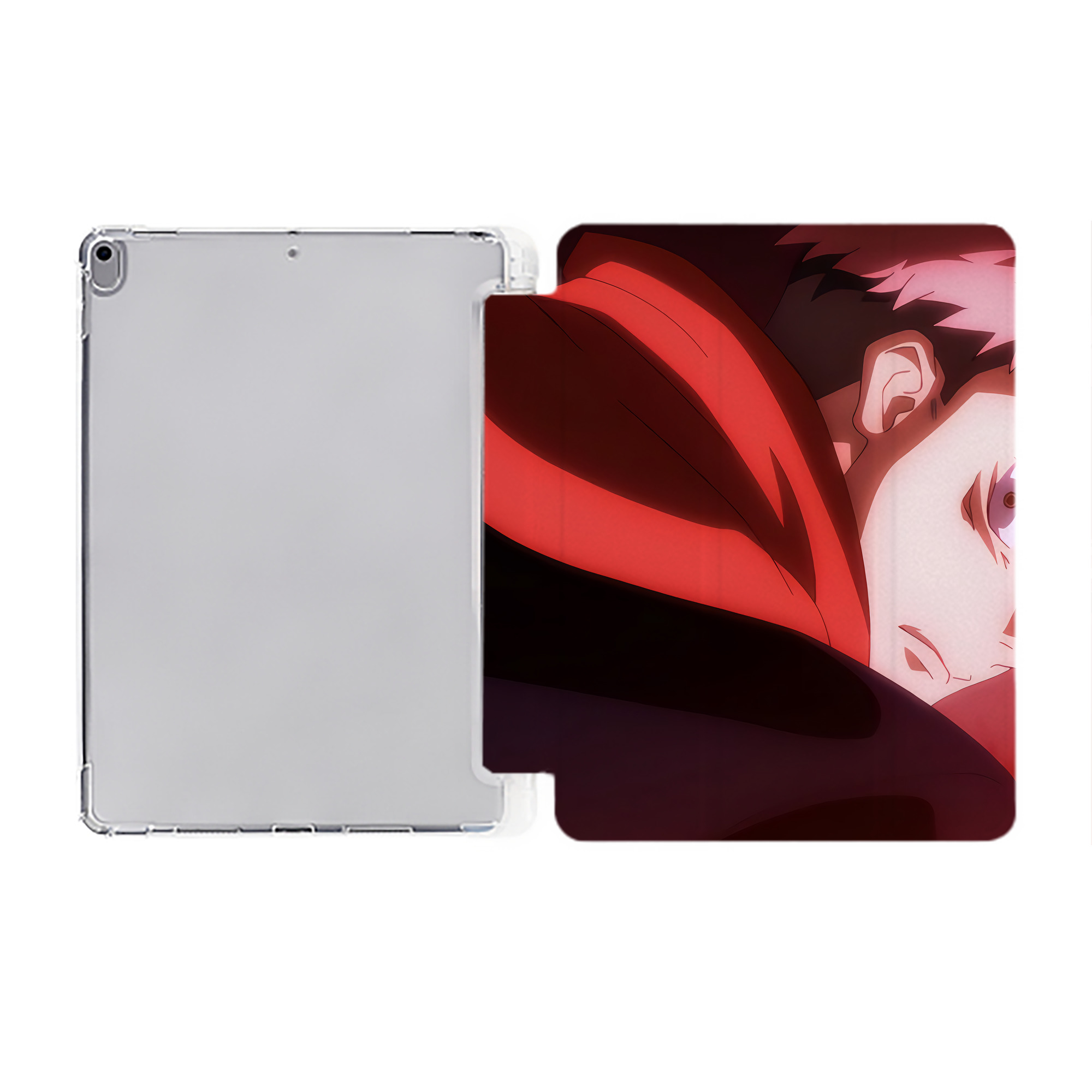 （画像用） SPY×FAMILY间谍家家酒 IPad ケース ペン収納付き 三つ折りスタンド PUレザー×シリコン 対応機種9.5/10.5/10.9インチ